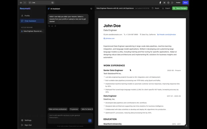 Figma Make prototype exploring collaborative editing UX